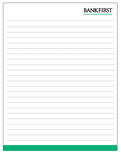 Notepads - 8.5x11