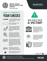 Check Fraud Scratchpads - 8.5"x11" - Sets of 10