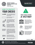 Check Fraud Scratchpads - 8.5"x11" - Sets of 10